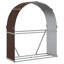 Porte-bûches en acier galvanisé 47,2 po x 17,7 po x 55,1 po-604221544