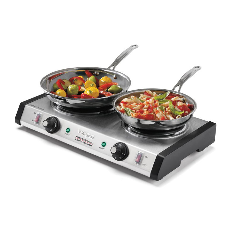 Waring 1800 Watt Electric Double Burner