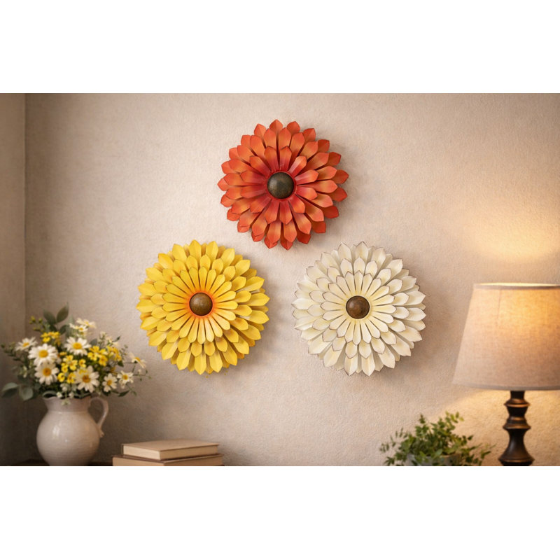 Décoration murale fleurs