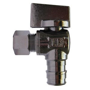 1/2 po PEX x 3/8 po DO