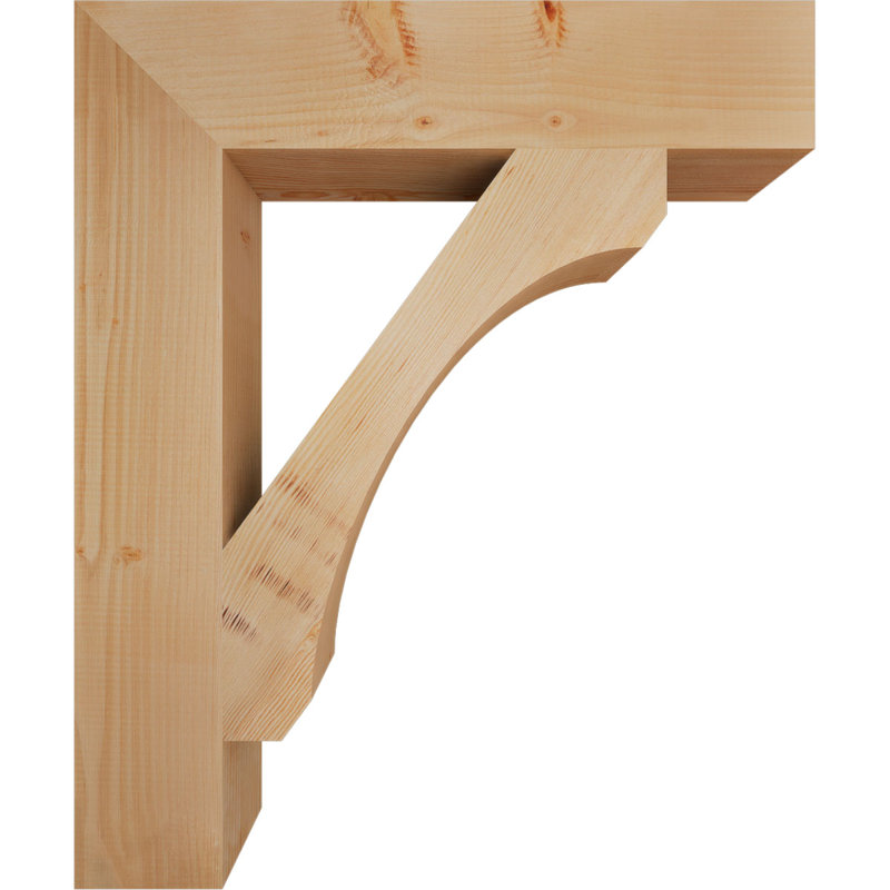 Support en bois rustique Legacy Block, Sapin de Douglas, Lisse, H 36 po x l 5,5 po x P 30 po