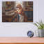  «Rhodesian Ridgeback In The Kitchen» par Rich Monet, art mural en métal, 16 po x 12 po-487869620