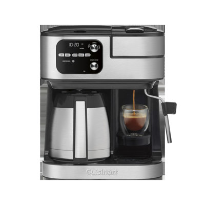 Cuisinart Coffee Center Barista Bar 4-in-1 Coffeemaker, Single-Serve Coffee, Espresso & Nespresso Capsule Compatible