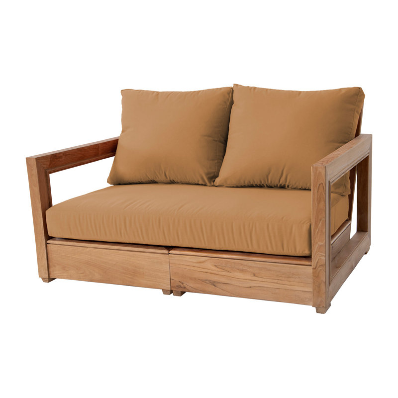 Armillia Outdoor 2 - Seat Loveseat, Camel