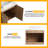 Renelsa 23.64'' Single Bathroom Vanity with Ceramic Top