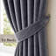 Thermal Velvet Curtains with Eyelet Ring Top - Blackout Crushed Velvet Drapes Pair-120238556-120238564