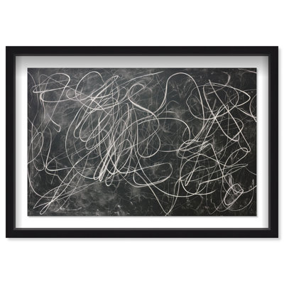Oliver Gal Minimalist Melodies Abstract - Luxury Shadowbox Framed Wall Art