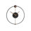 Oak Analog Wall Clock