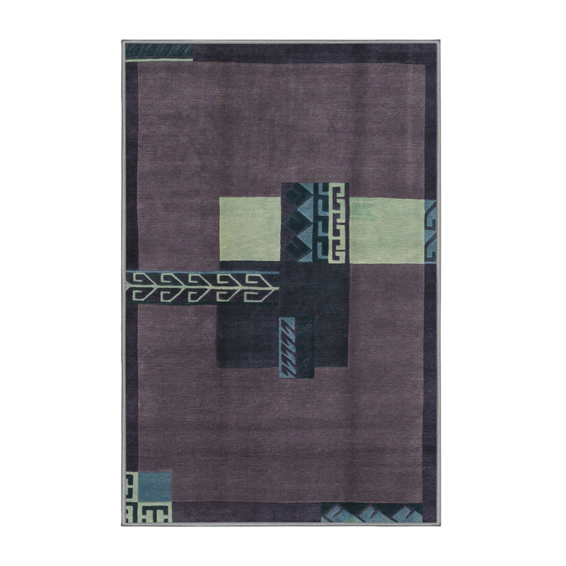 Abstract Indoor Rug, Rectangle 8' x 12'
