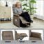 Fauteuil électrique pour personnes âgées avec télécommande, poches latérales et assemblage rapide pour un confort et une mobilité accrus-378275710