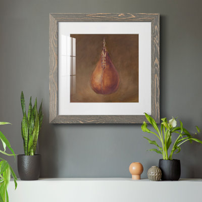Rustic Sports II - Matted and Framed Under Acrylic Glass, Large Living Room Wall Art