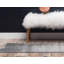 Tapis à motif géométrique gris / argent Corando-40284635