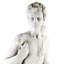HECTOR Hunter Boy 83cm White Stone Effect-24693147