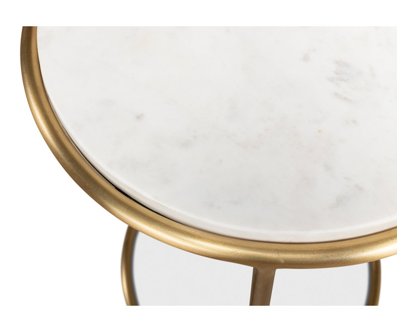 Marble End Table