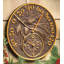 Pinecone Thermometer Clock-924324719