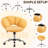 Boucle Upholstered Desk Chair-1990157756