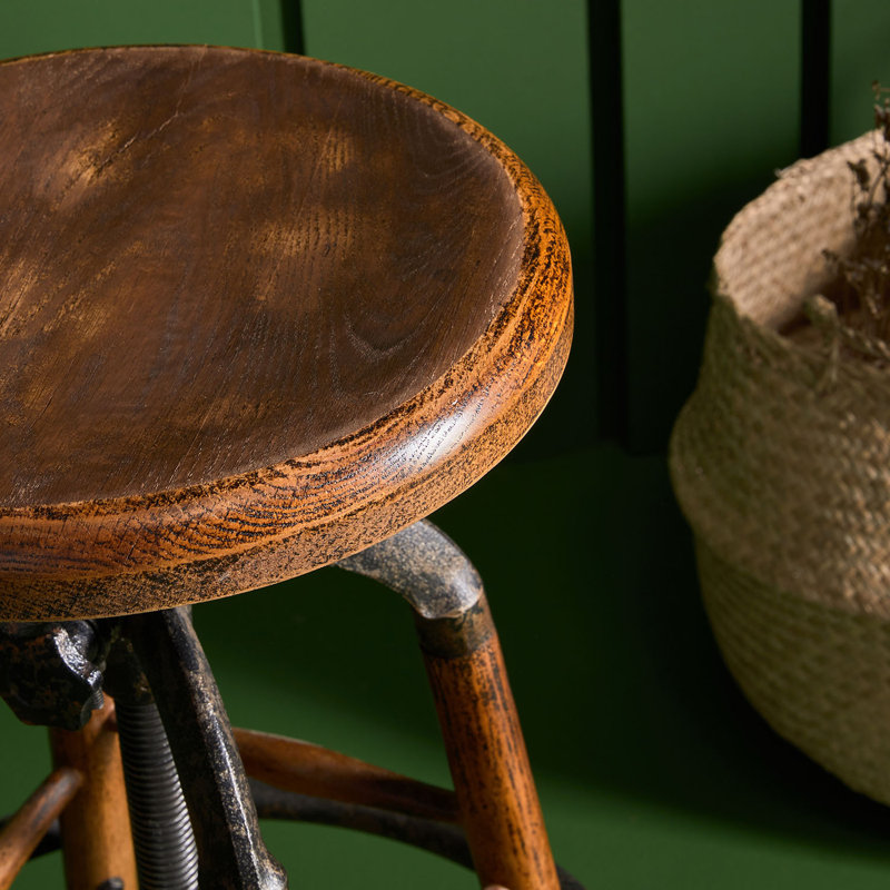 Curran Swivel Adjustable Height Counter Stool