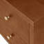 Table de chevet 2 tiroirs en bois-87358536