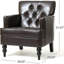 CHAISE CLUB TUFFÉE PAR HARRISON