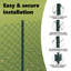 Vidaxl Fence With Posts Steel-116797939-116797965