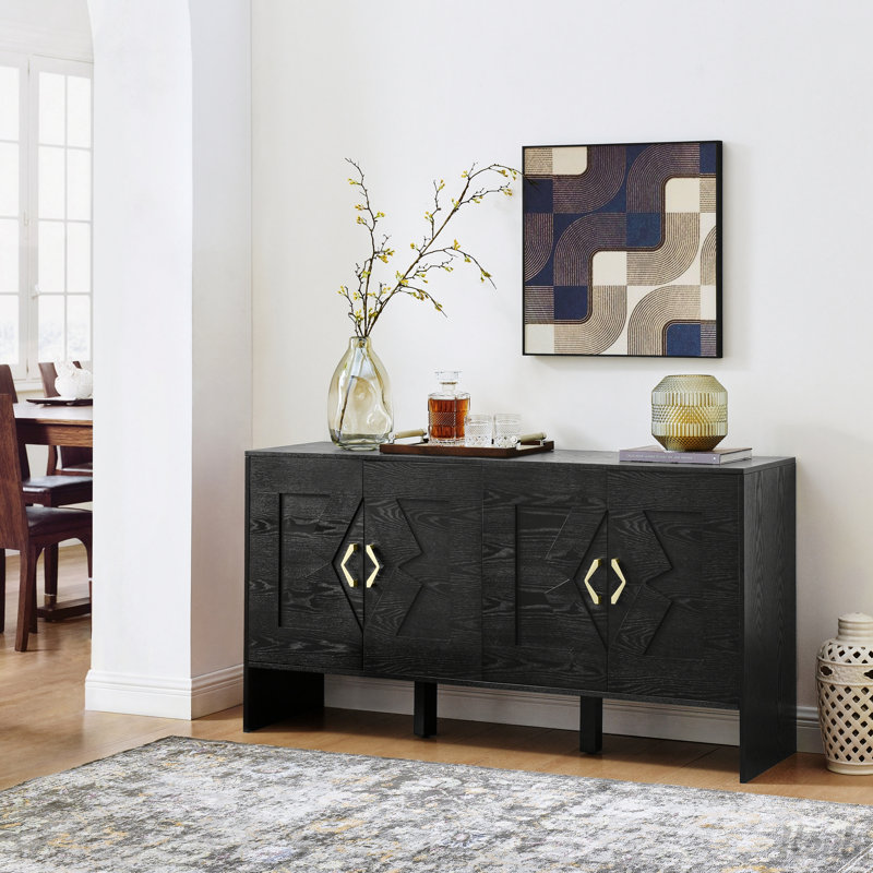 Buffet 60 "Mid Century, Noir