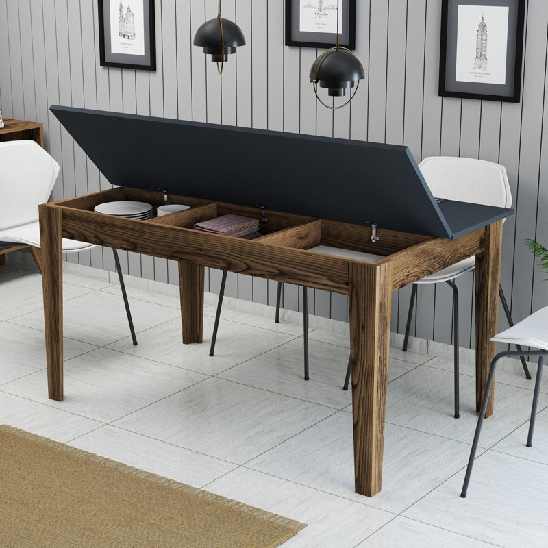 Table repas, Noir