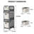 3-Drawer Storage Organizer Rolling Cart