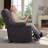 Power Lift Recliner Chair With Extended Footrest-1002616270