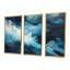 Connelley - ensemble d'art mural abstrait à encre liquide-108313187-108313189