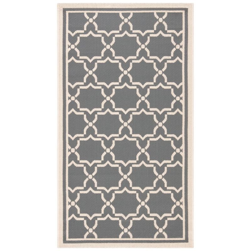 Dirks Performance Geometric Rug, Rectangle 2'7" x 5'