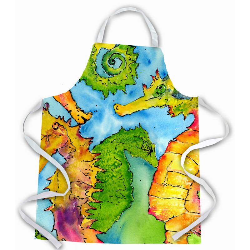 No Pattern Bib Apron