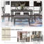 Solid Wood Top Dining Set-2026028003-2026028005