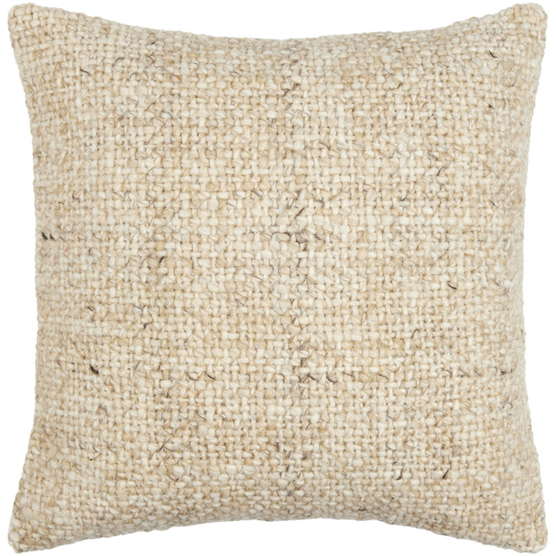Coussin Ellingson, H 22 po x l 22 po, Polyester/ Bourre en polyester, Beige