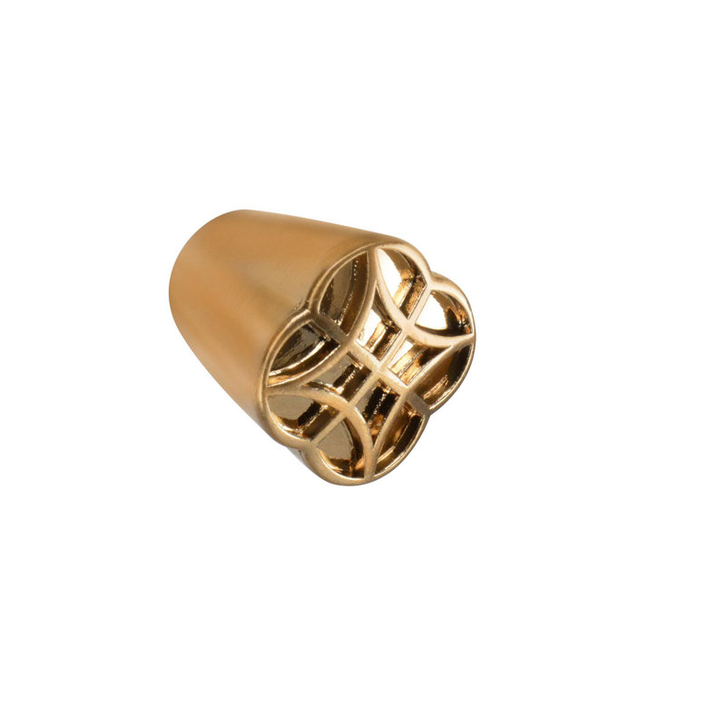 Poignée ronde Augusta, Nickel rose