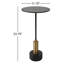 Table de bout haute 23,75 po Chansler