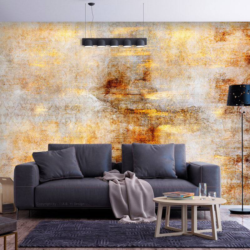 Jochen Peel & Stick Abstract Roll, 82.7" L x 115.7" W