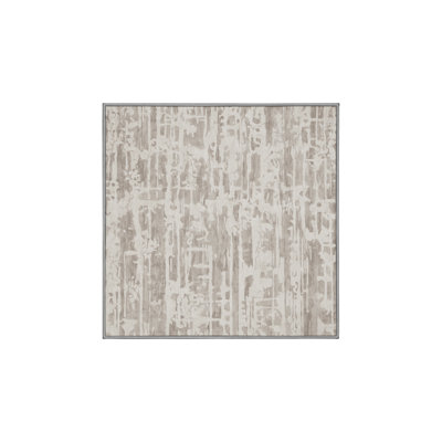 Machine Washable Grey Area Rug