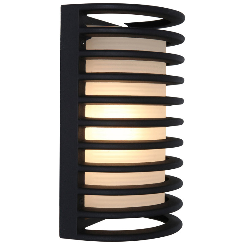 Kling Aluminum Wall Light, Black, Incandescent
