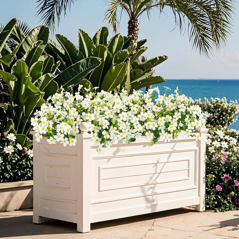 16 paquets de fleurs artificielles pour la décoration d'extérieur ...