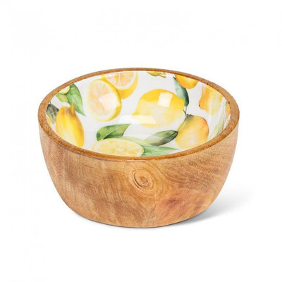 Bol décoratif citrons