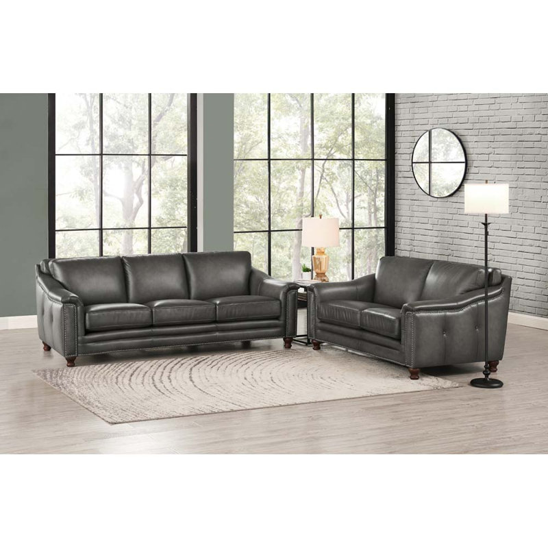2 - Piece Leather Living Room Set