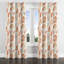 Rideaux occultants abstraits - rideau à œillets Boho Terra orange - 1 panneau-399428546-399428550
