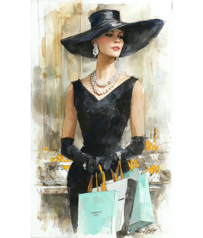 Chic Arrival Wrapped Canvas Wall Art, 16"H x 12"W x 1"D