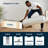  Springfit 10-inch All Foam Mattress, cooling memory foam for pressure relief, breathable knitted cover, medium plush feel - Queen-117882467