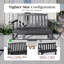 High-Density Polyethylene (HDPE) Outdoor Bench-1021923986