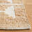 Collette Belbin Natural Fiber Hand Loomed Jute/Wool Southwestern Rug in Ivory/Natural-1131566004