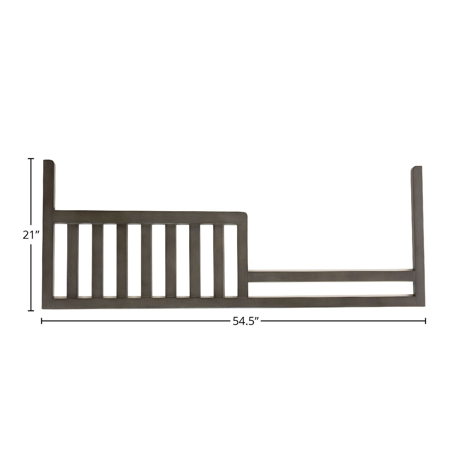 Mabank Toddler Bed Rail, Dusk Gray