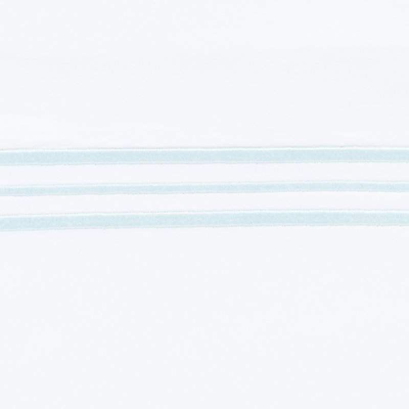 Trio Flat Sheet, Twin/Twin XL Flat Sheet , Sky