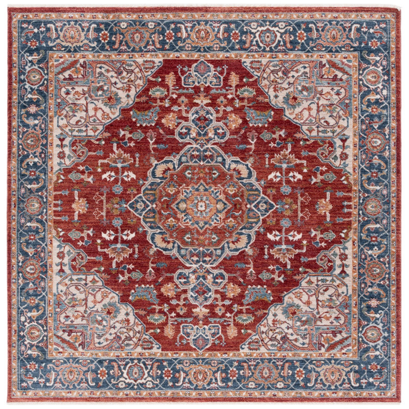 Lauren Ralph Lauren Performance Oriental Rug, Square 6'7"