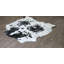 Tapis noir/blanc Delvale